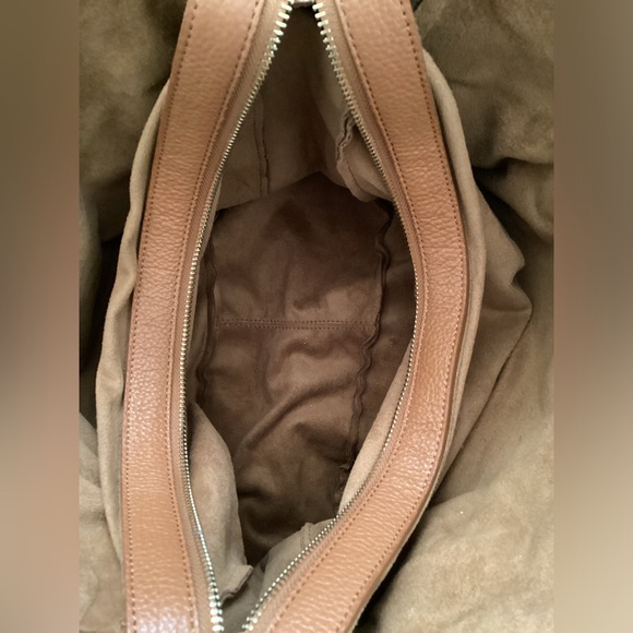 Lia Numa Genuine Leather Made In Italy Ladies Large Tote Basket Weave Pattern - Picture 14 of 15